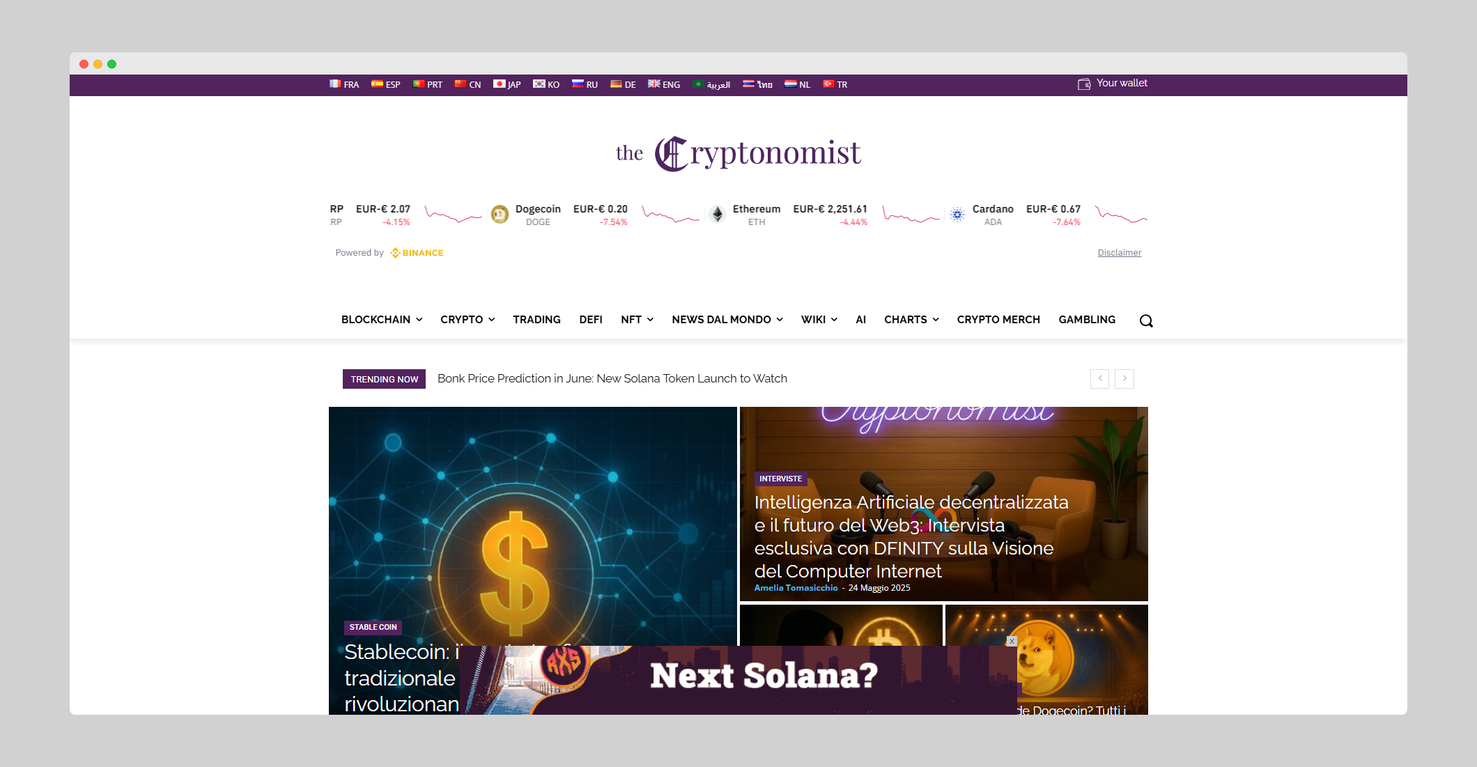 Cryptonomist