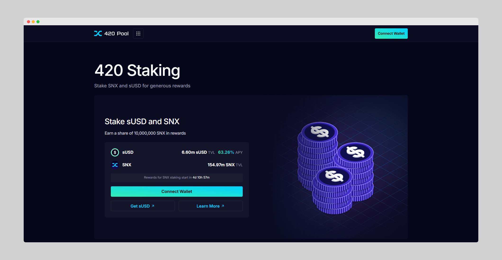 SNX 质押合成资产