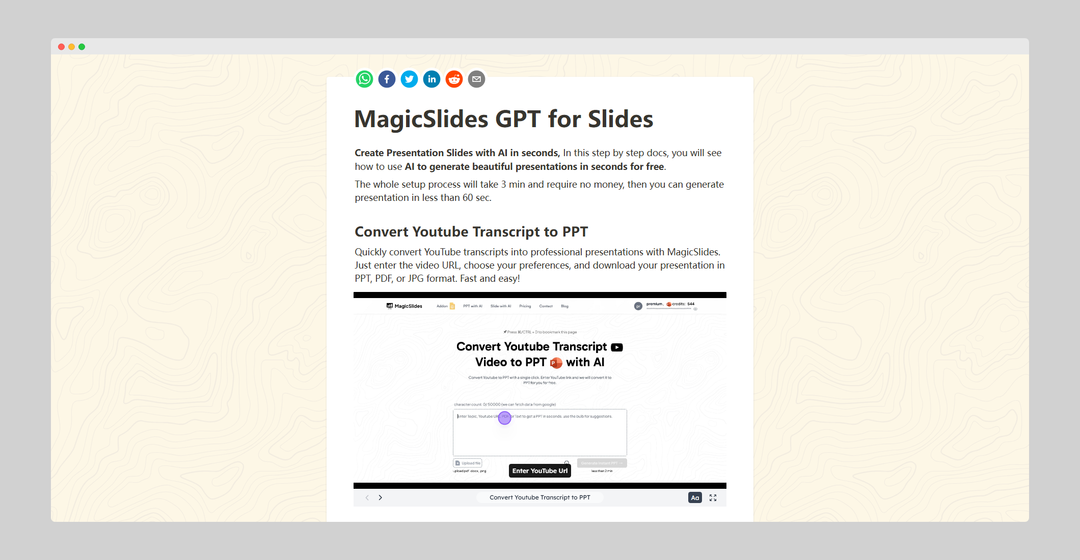 GPTforSlides